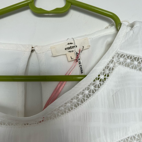 Entro White Summer Dress - Picture 8 of 10